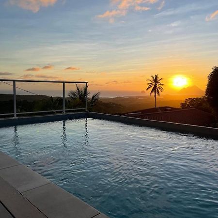 Les Villas Pameyaque 2 F2 Avec 1 Piscine Et 1 F3 Avec 1 Piscine, Superbe Vue Sur La Mer Riviere-Salee Buitenkant foto