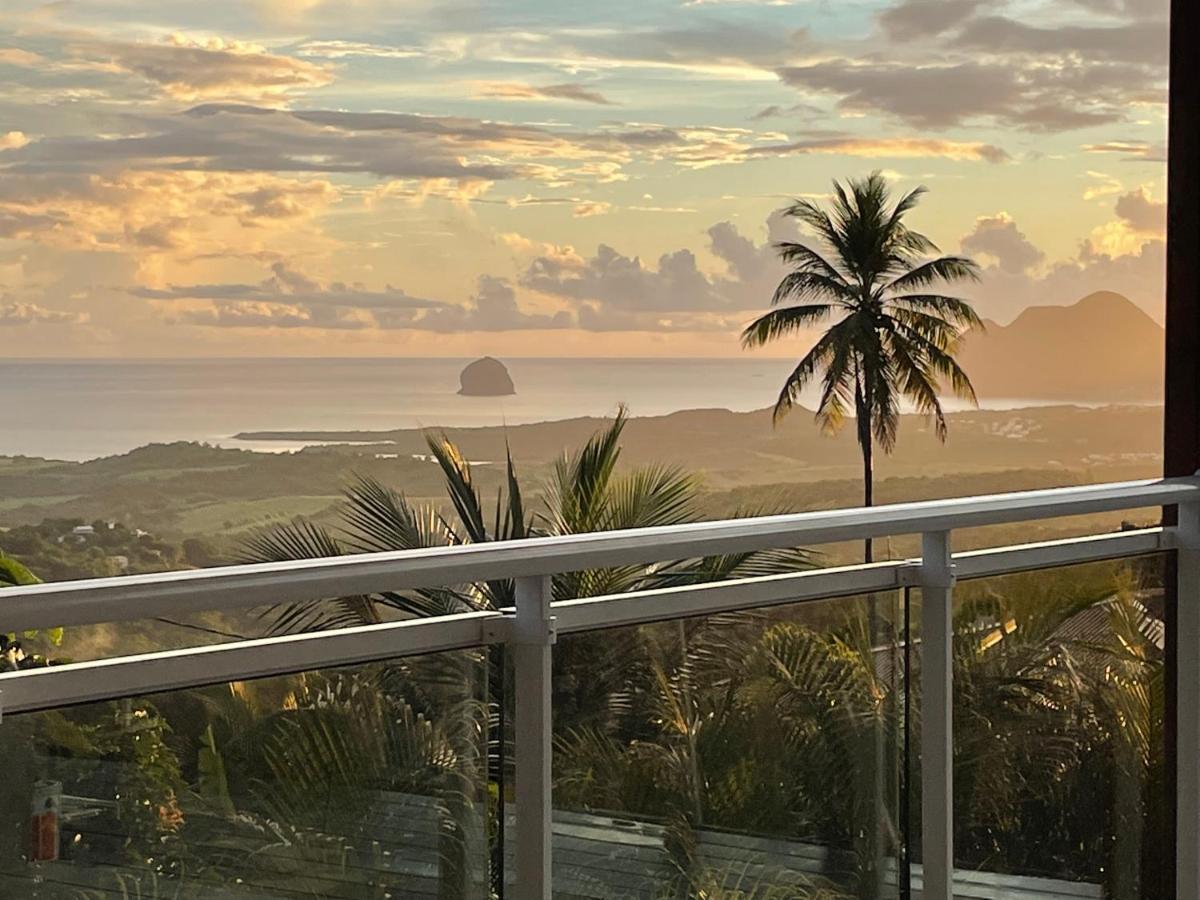 Les Villas Pameyaque 2 F2 Avec 1 Piscine Et 1 F3 Avec 1 Piscine, Superbe Vue Sur La Mer Riviere-Salee Buitenkant foto
