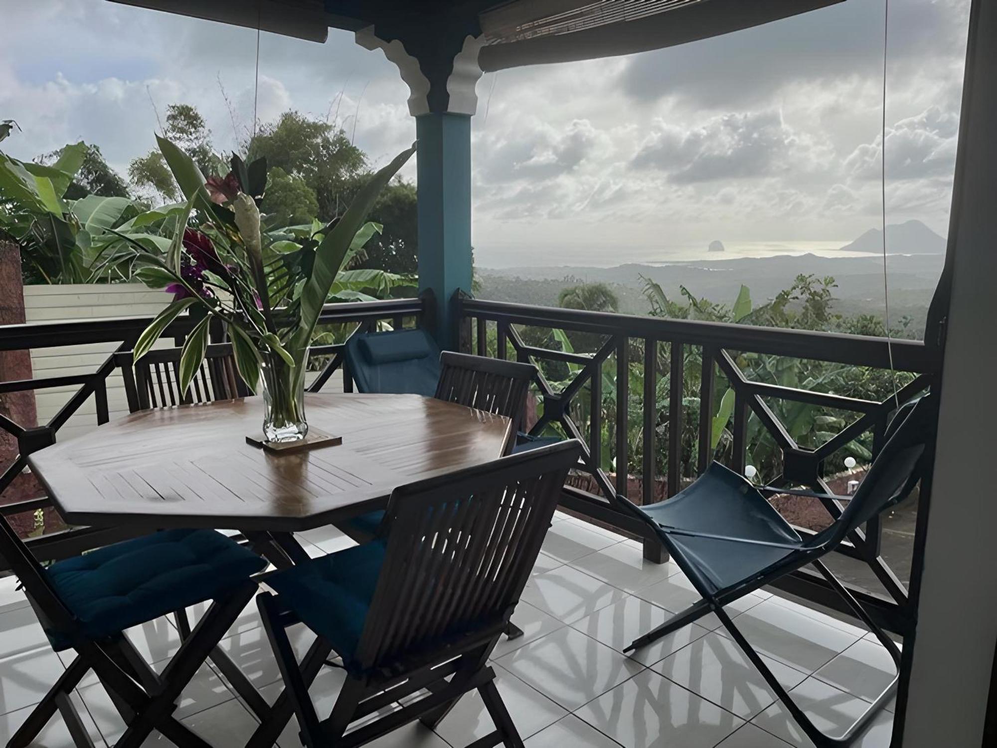 Les Villas Pameyaque 2 F2 Avec 1 Piscine Et 1 F3 Avec 1 Piscine, Superbe Vue Sur La Mer Riviere-Salee Buitenkant foto