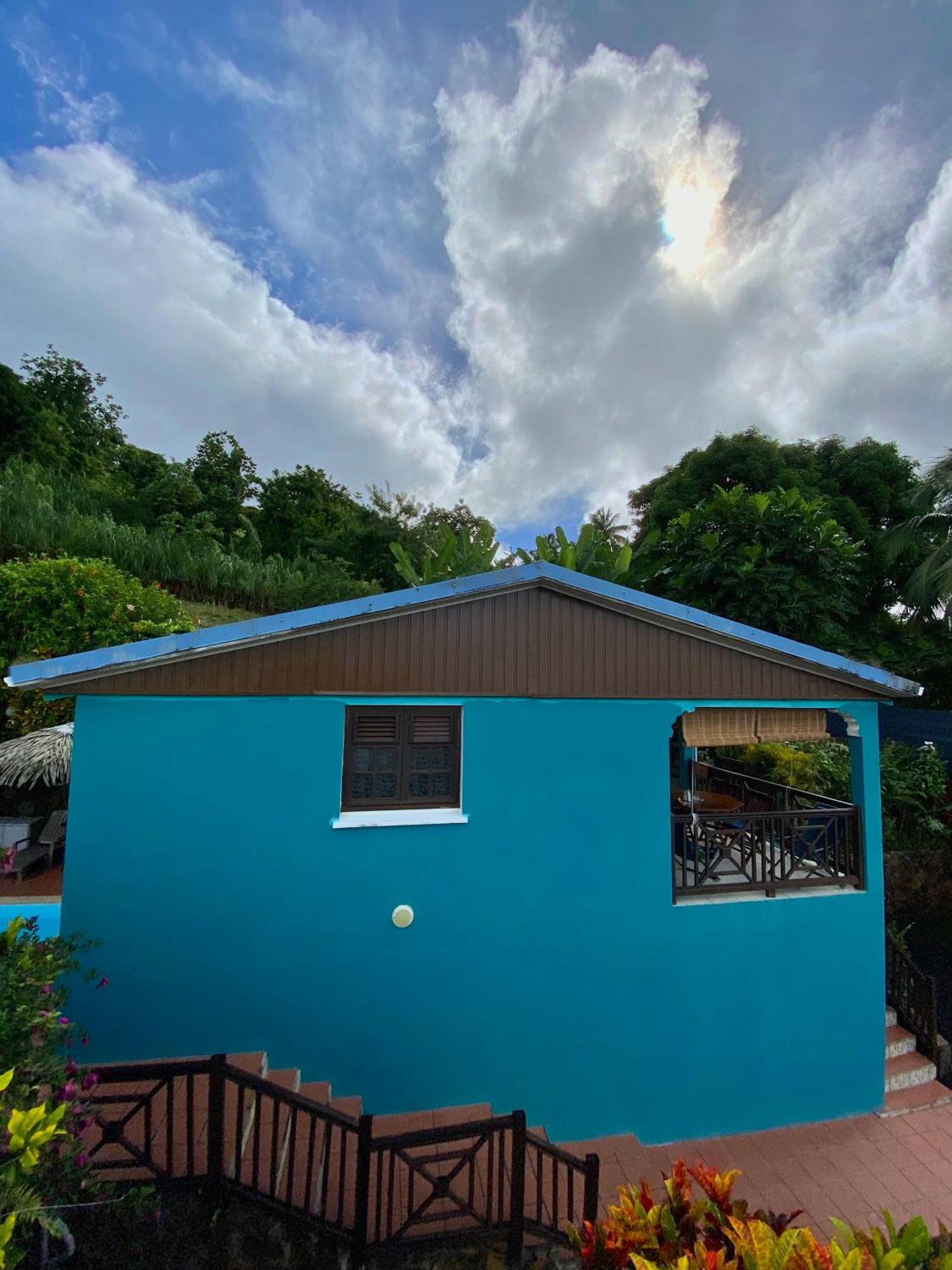 Les Villas Pameyaque 2 F2 Avec 1 Piscine Et 1 F3 Avec 1 Piscine, Superbe Vue Sur La Mer Riviere-Salee Buitenkant foto