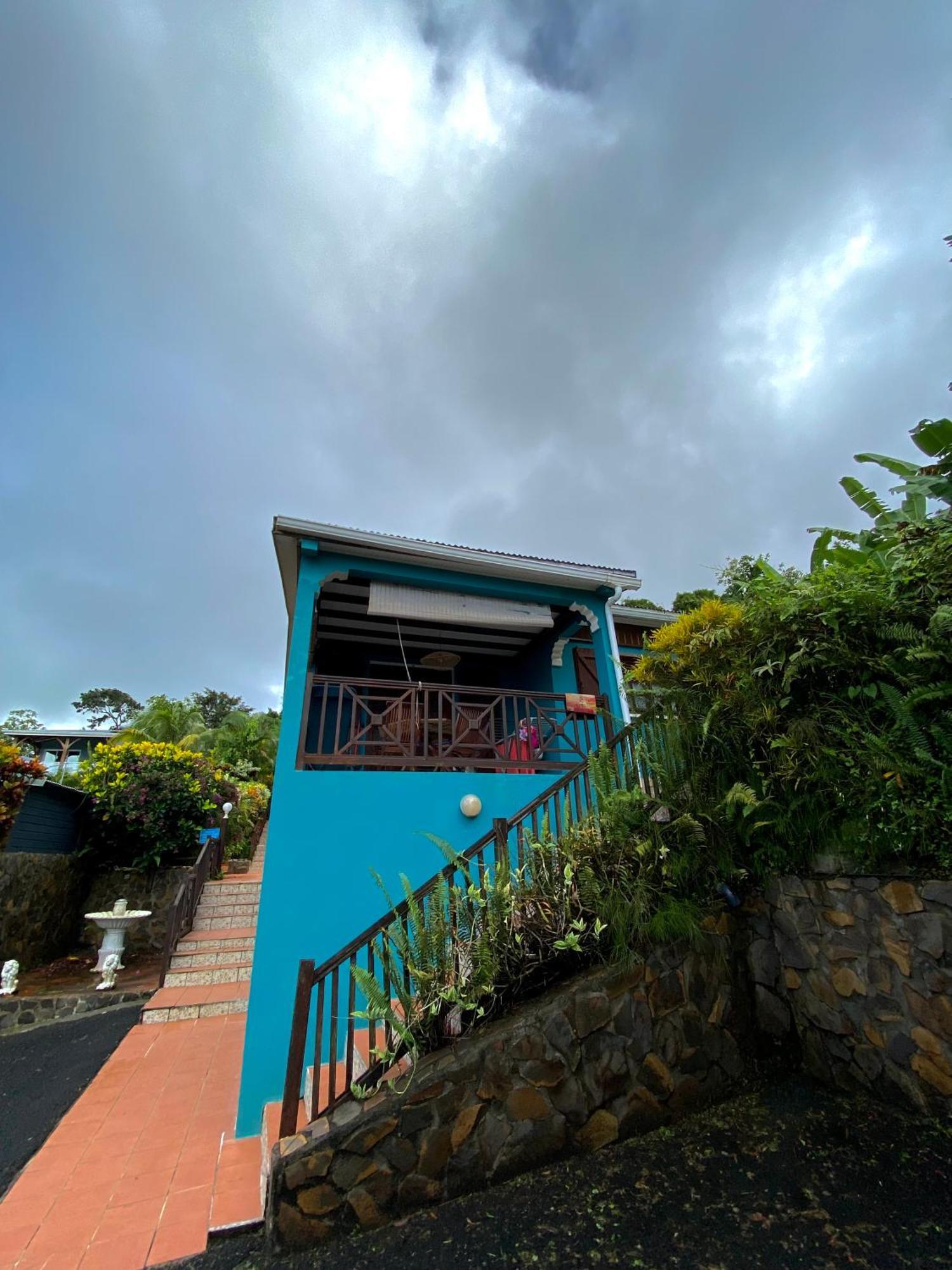 Les Villas Pameyaque 2 F2 Avec 1 Piscine Et 1 F3 Avec 1 Piscine, Superbe Vue Sur La Mer Riviere-Salee Buitenkant foto