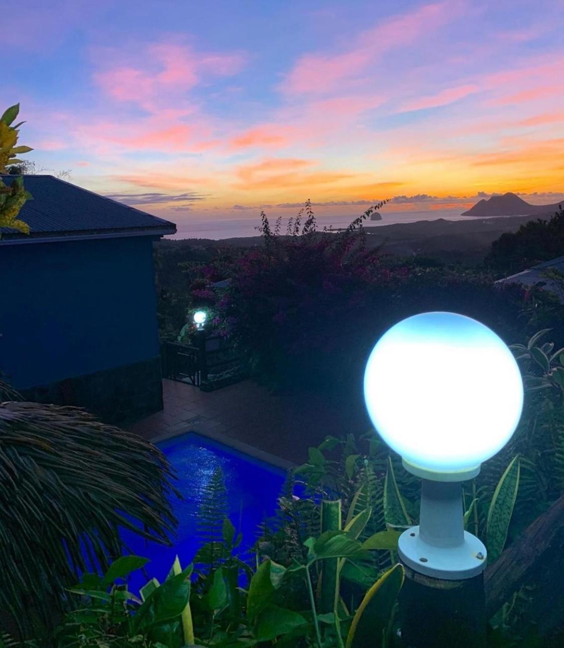 Les Villas Pameyaque 2 F2 Avec 1 Piscine Et 1 F3 Avec 1 Piscine, Superbe Vue Sur La Mer Riviere-Salee Buitenkant foto