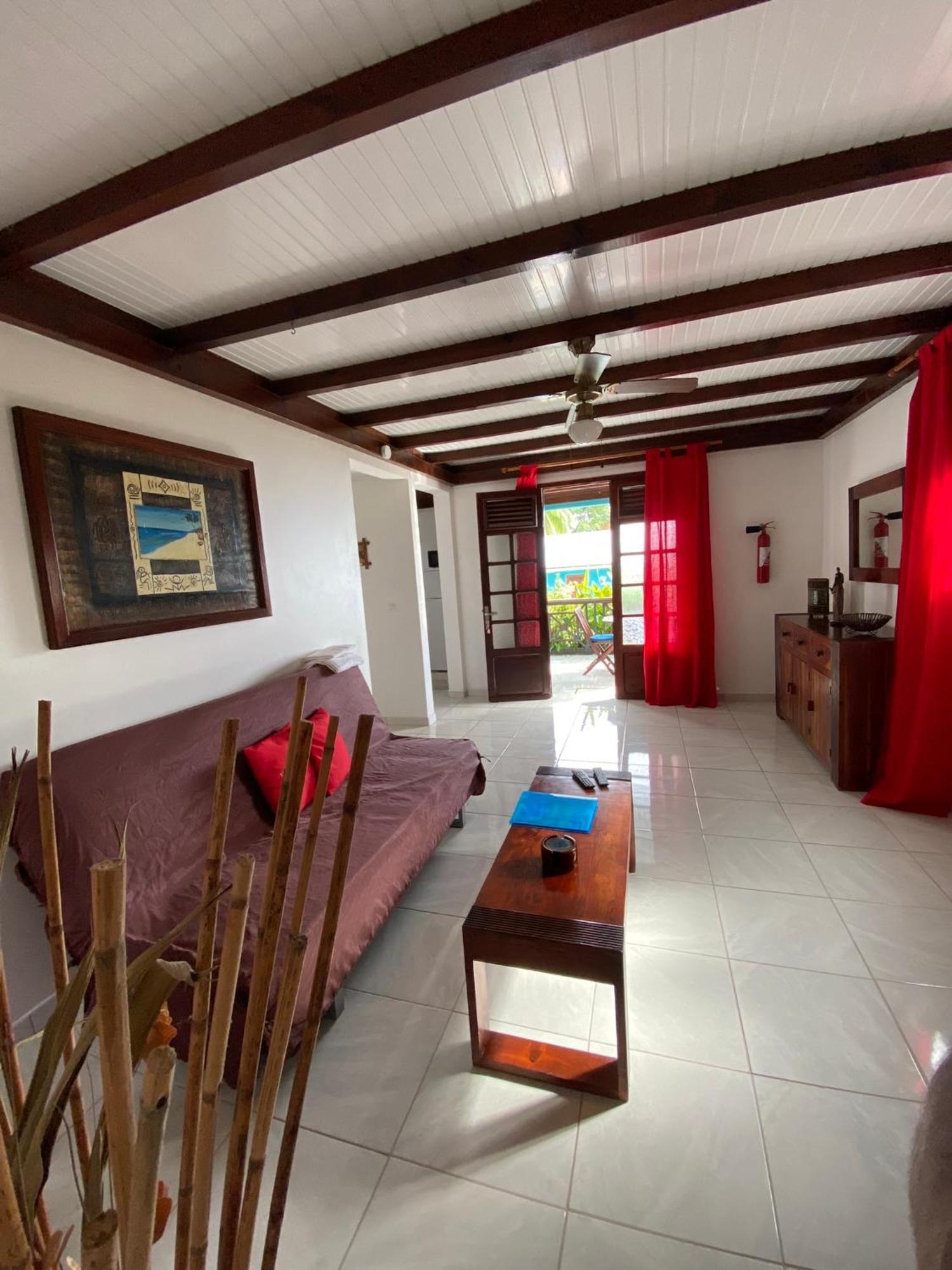 Les Villas Pameyaque 2 F2 Avec 1 Piscine Et 1 F3 Avec 1 Piscine, Superbe Vue Sur La Mer Riviere-Salee Buitenkant foto