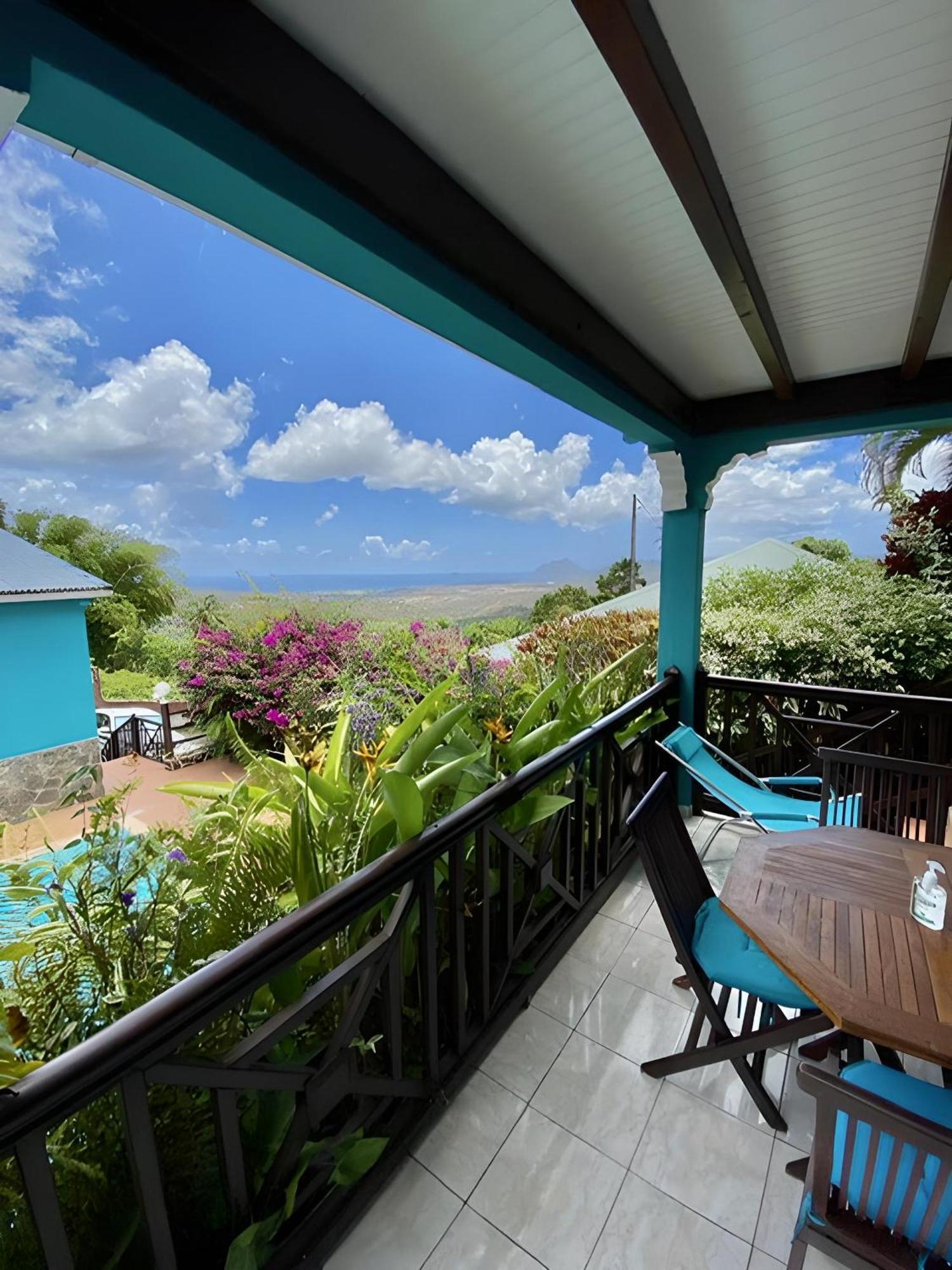 Les Villas Pameyaque 2 F2 Avec 1 Piscine Et 1 F3 Avec 1 Piscine, Superbe Vue Sur La Mer Riviere-Salee Buitenkant foto