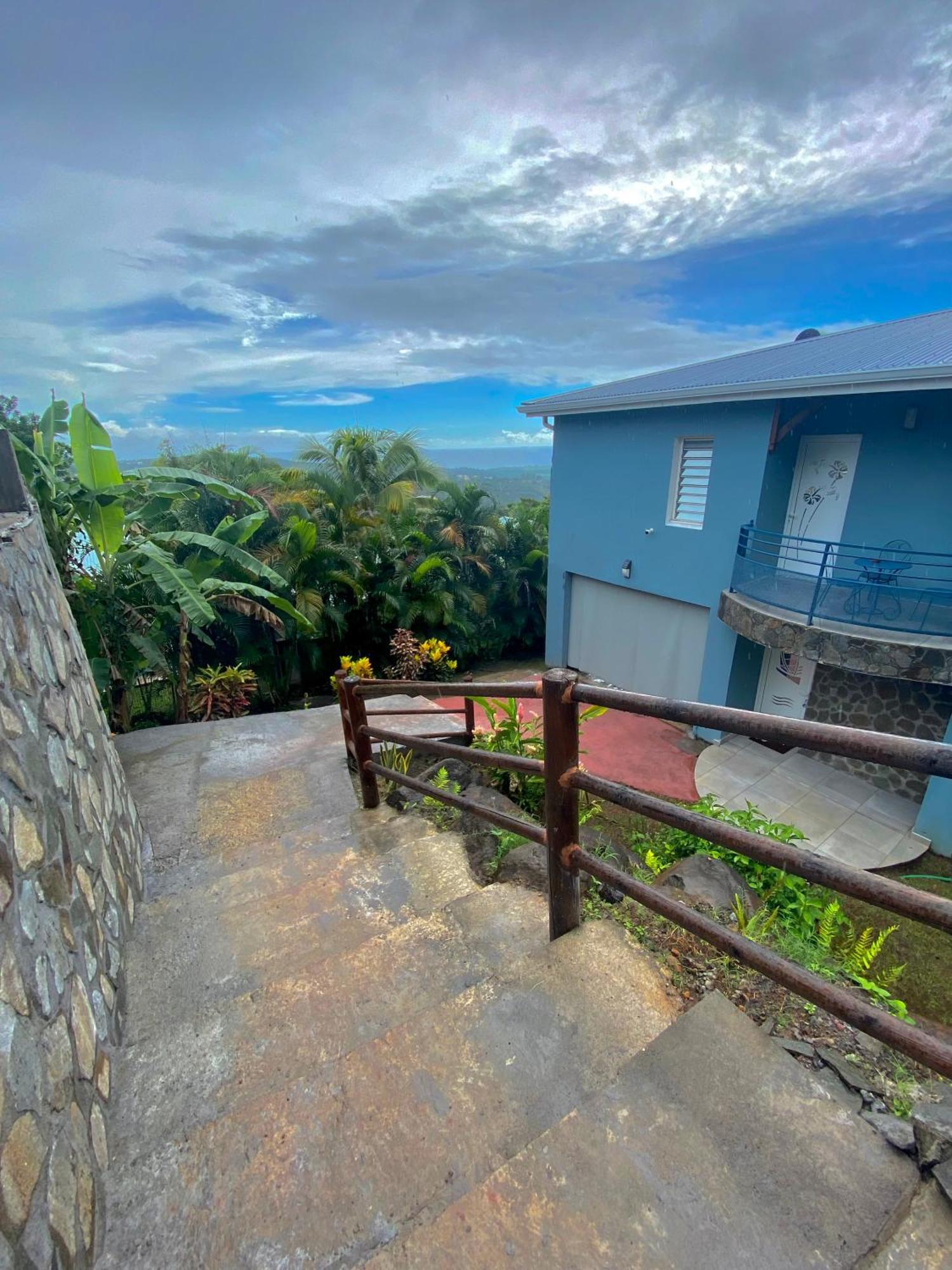 Les Villas Pameyaque 2 F2 Avec 1 Piscine Et 1 F3 Avec 1 Piscine, Superbe Vue Sur La Mer Riviere-Salee Buitenkant foto