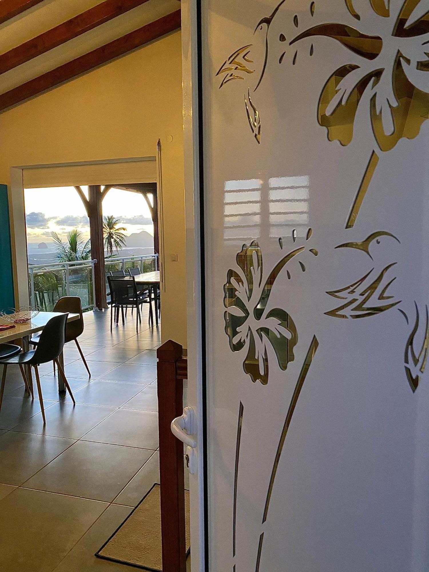 Les Villas Pameyaque 2 F2 Avec 1 Piscine Et 1 F3 Avec 1 Piscine, Superbe Vue Sur La Mer Riviere-Salee Buitenkant foto