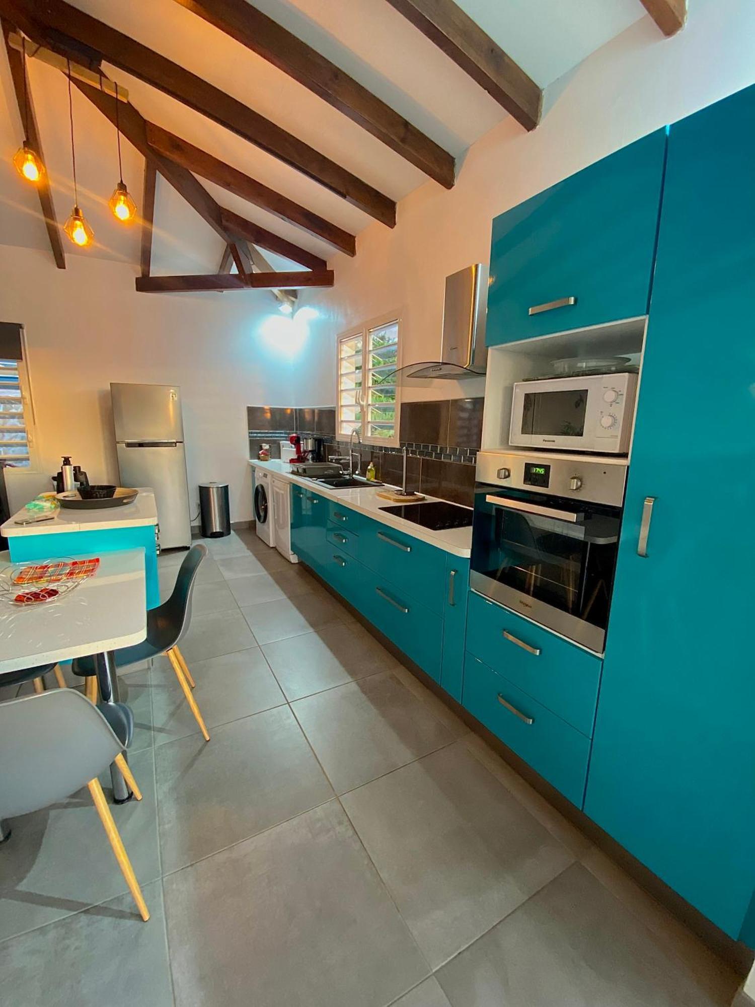 Les Villas Pameyaque 2 F2 Avec 1 Piscine Et 1 F3 Avec 1 Piscine, Superbe Vue Sur La Mer Riviere-Salee Buitenkant foto
